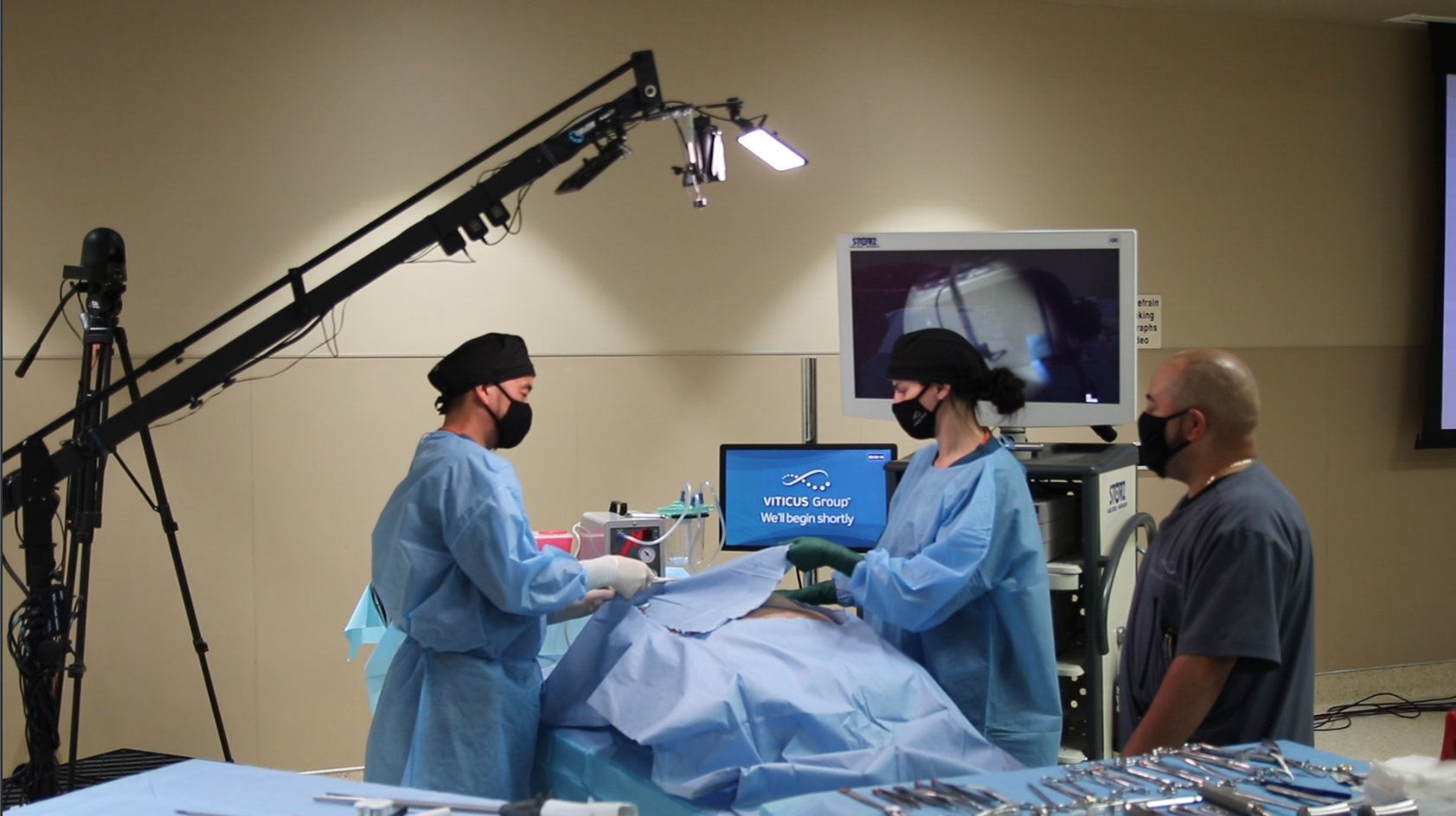 Live Stream Surgical CME Training at Viticus Center